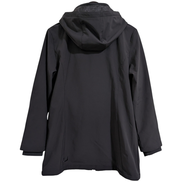 SCOTTeVEST The Penny Coat Black Travel Jacket Women’s Large - Picture 3 of 8